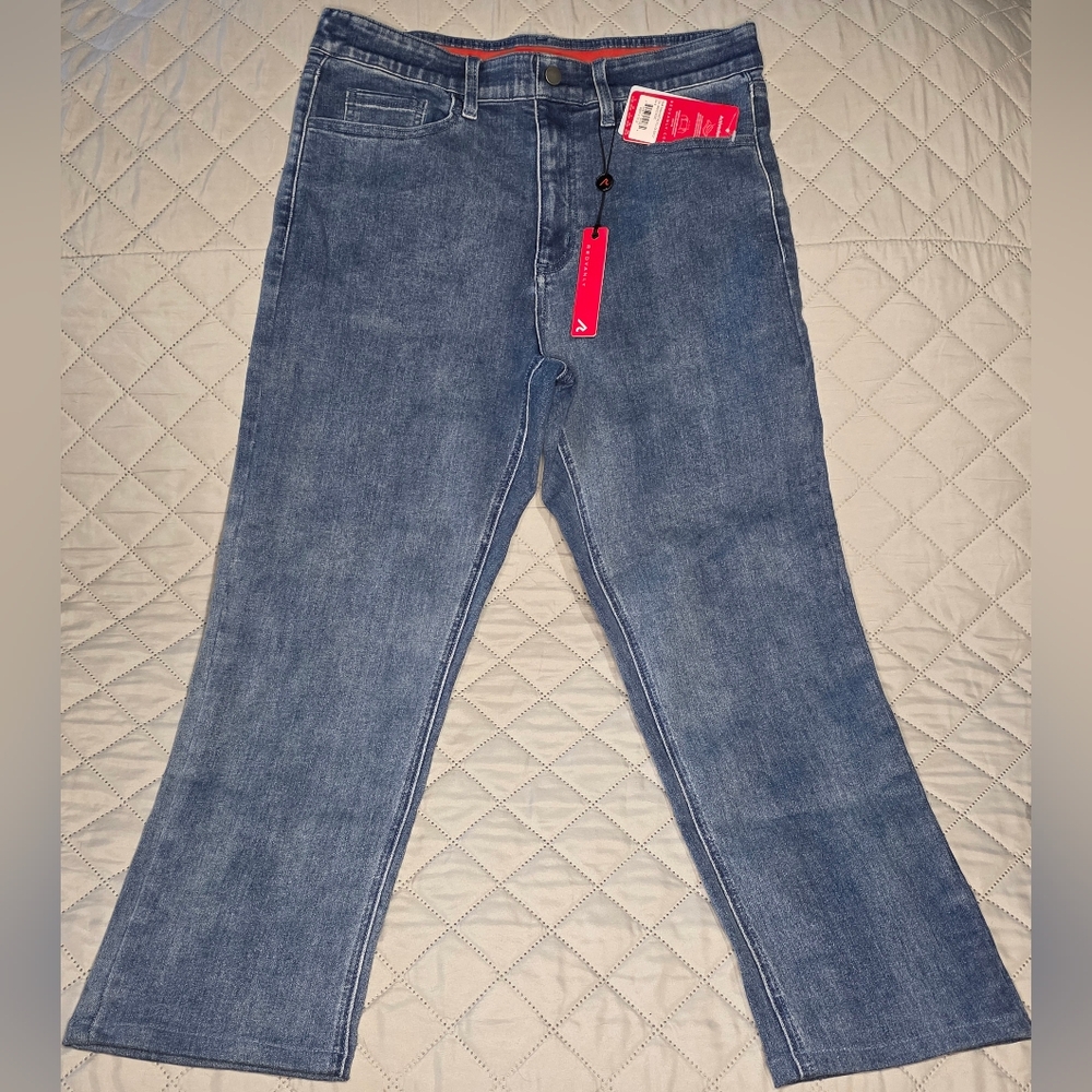 Redvanly Ranstead Men's Pull On Stretch Jeans Size M32. NWT $175. 32x26(altered)